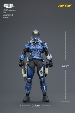 Dark Source UNSC Action Figure Assaulter Fjord 8 cm [8]