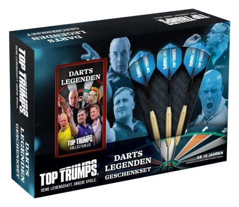 Darts Top Trumps Gift Set with Arrows *German Version* [3]
