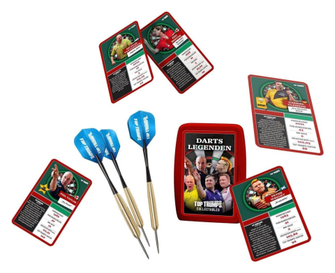 Casa si Cadouri - Darts Top Trumps Gift Set with Arrows *German Version*