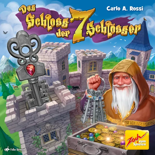 Board Games - Das Schloss der 7 Schlosser joc de societate logica si dexteritate