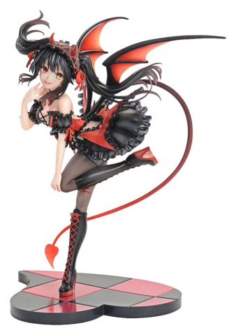 PRECOMENZI - Date A Live Prisma Wing PVC Statue 1/7 Kurumi Tokisaki succubus 25 cm