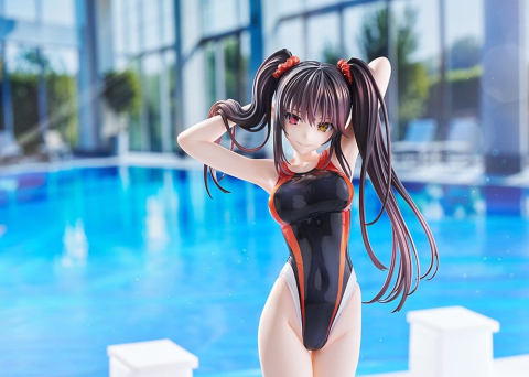 Date A Live Swimsuit Silhouette PVC Figure 1/7 Kurumi Tokisaki Swimwear Ver. 24 cm [4]