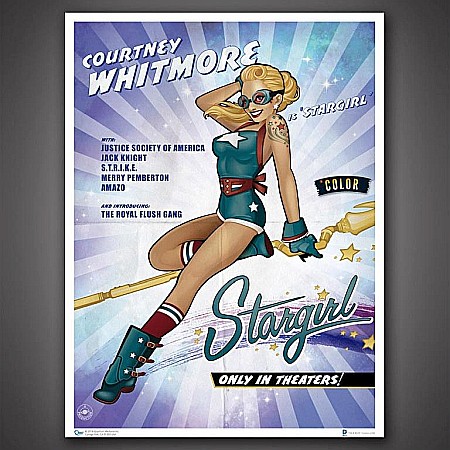 Pop Culture - DC Bombshells Stargirl 46 x 61 cm