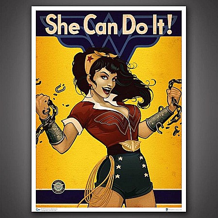 Pop Culture - DC Bombshells Wonder Woman 46 x 61 cm