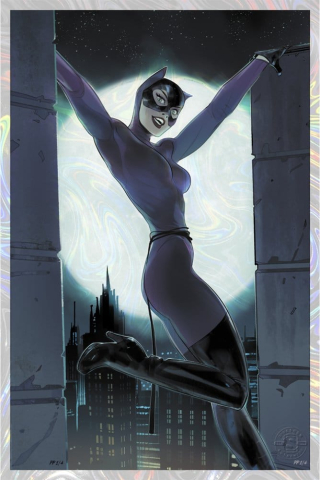 PRECOMENZI - DC Comics Art Print Catwoman: Nine Lives 61 x 41 cm - unframed