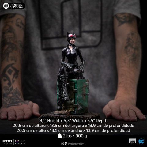 DC Comics Art Scale Statue 1/10 Catwoman (Gotham City Sirens) 21 cm [6]