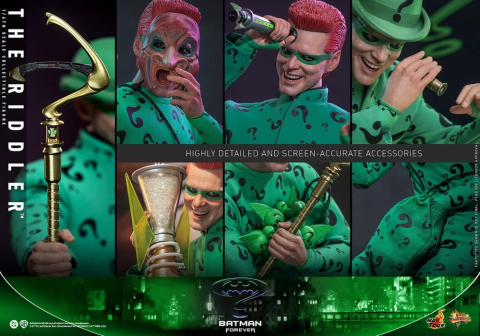 DC Comics Batman Forever Movie Masterpiece Action Figure 1/6 Riddler 31 cm [10]