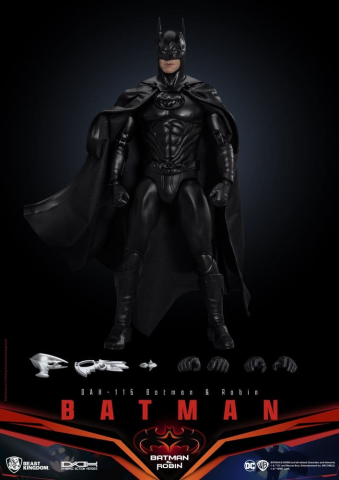 DC Comics Dynamic 8ction Heroes Action Figure Batman (Batman & Robin) 21 cm [5]