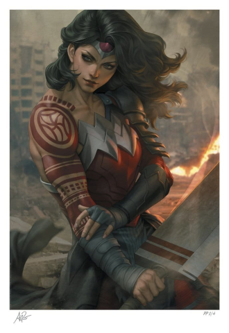 DC Comics Fine Art Print Absolute Wonder Woman 46 x 61 cm - unframed [6]
