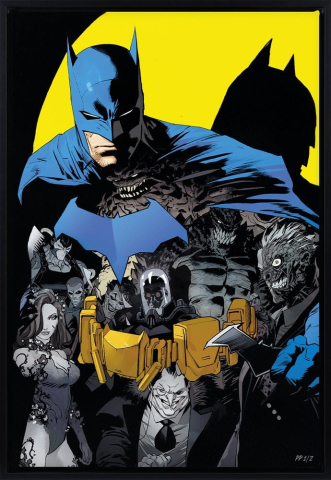 DC Comics Fine Art Print Batman #1 (High-Gloss Black Edition) 41 x 61 cm - unframed [4]