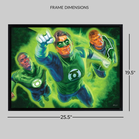 DC Comics Fine Art Print Green Lantern 61 x 41 cm - unframed [5]
