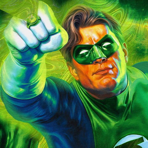 DC Comics Fine Art Print Green Lantern 61 x 41 cm - unframed [2]