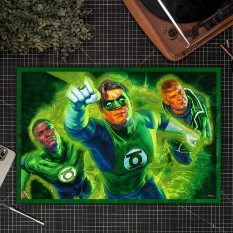 PRECOMENZI - DC Comics Fine Art Print Green Lantern 61 x 41 cm - unframed
