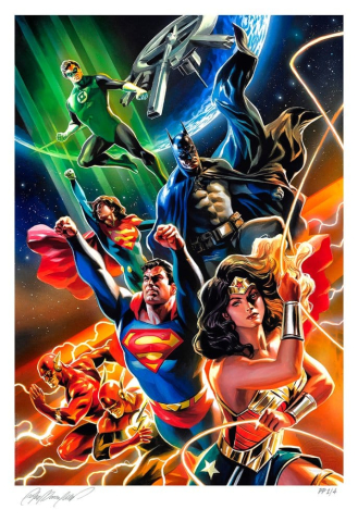 DC Comics Fine Art Print Justice League Unlimited 46 x 61 cm - unframed [5]