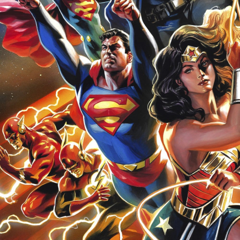 DC Comics Fine Art Print Justice League Unlimited 46 x 61 cm - unframed [1]
