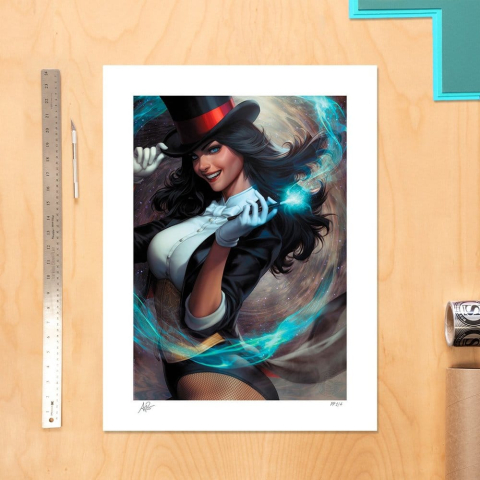 Casa si Cadouri - DC Comics Fine Art Print Zatanna: Bring Down the House 46 x 61 cm - unframed