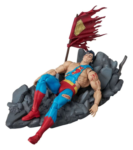 Jucarii - DC Comics MAFEX Action Figure Superman (The Death of Superman) 16 cm