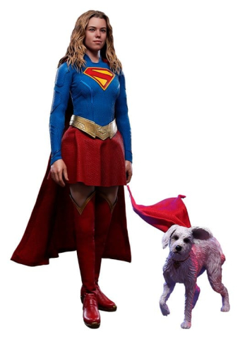 DC Comics Movie Masterpiece Action Figure Set Supergirl & Krypto 28 cm [17]