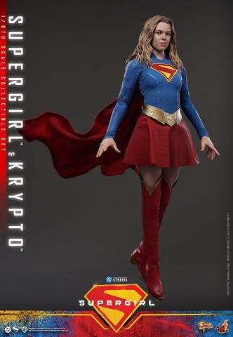 DC Comics Movie Masterpiece Action Figure Set Supergirl & Krypto 28 cm [7]