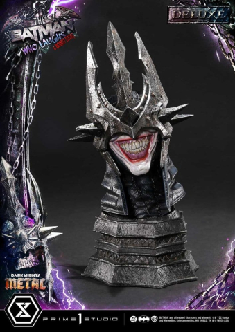 DC Comics Museum Masterline Statue 1/3 Dark Nights: Death Metal The Batman Who Laughs & Robin King Deluxe Version 85 cm [20]