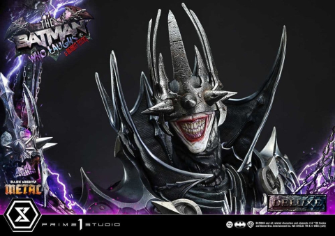 DC Comics Museum Masterline Statue 1/3 Dark Nights: Death Metal The Batman Who Laughs & Robin King Deluxe Version 85 cm [18]