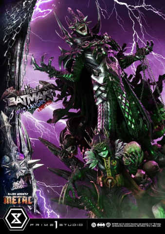 DC Comics Museum Masterline Statue 1/3 Dark Nights: Death Metal The Batman Who Laughs & Robin King Deluxe Version 85 cm [7]