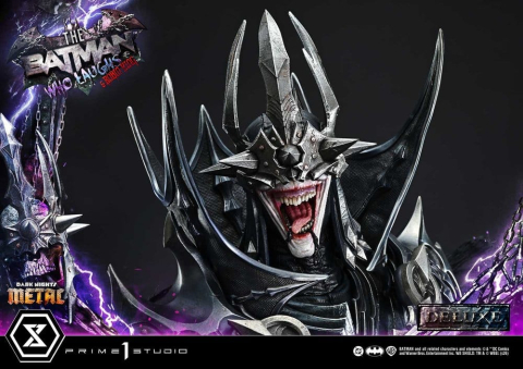 DC Comics Museum Masterline Statue 1/3 Dark Nights: Death Metal The Batman Who Laughs & Robin King Deluxe Version 85 cm [17]