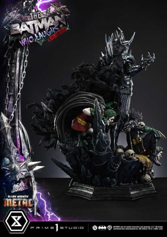 DC Comics Museum Masterline Statue 1/3 Dark Nights: Death Metal The Batman Who Laughs & Robin King DX Bonus 85 cm [19]
