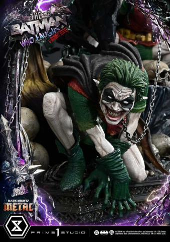 DC Comics Museum Masterline Statue 1/3 Dark Nights: Death Metal The Batman Who Laughs & Robin King DX Bonus 85 cm [21]