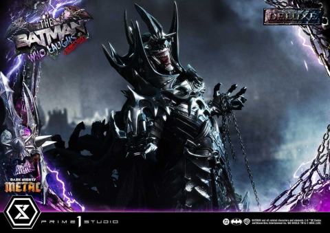 DC Comics Museum Masterline Statue 1/3 Dark Nights: Death Metal The Batman Who Laughs & Robin King DX Bonus 85 cm [9]