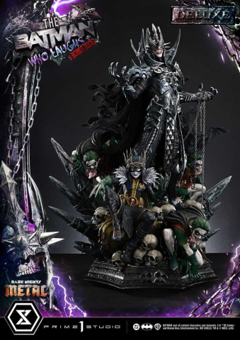 DC Comics Museum Masterline Statue 1/3 Dark Nights: Death Metal The Batman Who Laughs & Robin King DX Bonus 85 cm [18]