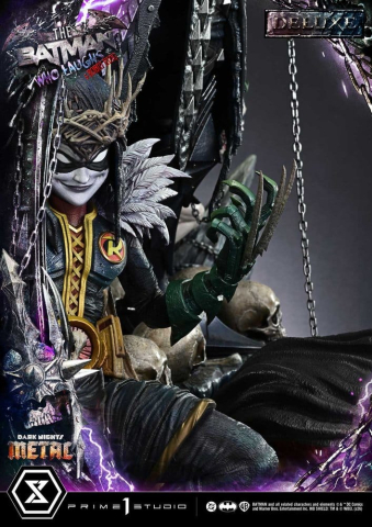 DC Comics Museum Masterline Statue 1/3 Dark Nights: Death Metal The Batman Who Laughs & Robin King DX Bonus 85 cm [22]