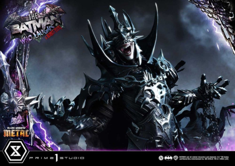 DC Comics Museum Masterline Statue 1/3 Dark Nights: Death Metal The Batman Who Laughs & Robin King DX Bonus 85 cm [13]