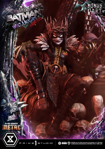 DC Comics Museum Masterline Statue 1/3 Dark Nights: Death Metal The Batman Who Laughs & Robin King DX Bonus 85 cm [3]