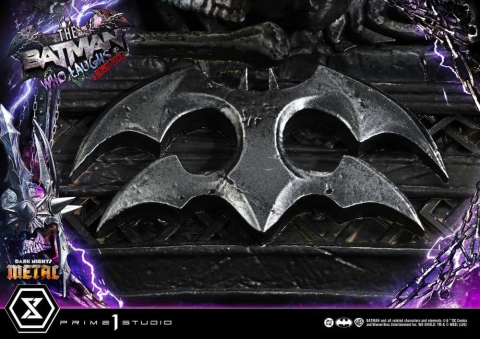 DC Comics Museum Masterline Statue 1/3 Dark Nights: Death Metal The Batman Who Laughs & Robin King DX Bonus 85 cm [23]