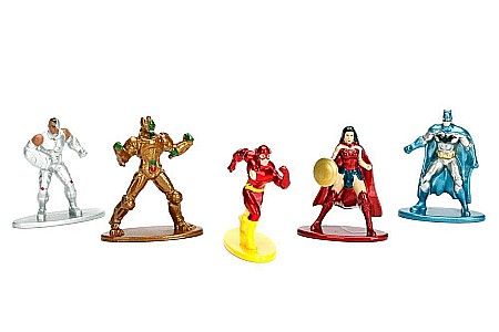 DC Comics Nano Metalfigs Diecast Mini Figures 5-Pack Set [1]