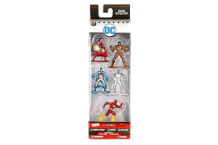 Figurine - DC Comics Nano Metalfigs Diecast Mini Figures 5-Pack Set