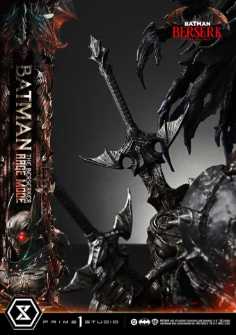 DC Comics Premium Masterline Series Statue 1/4 Batman (Comics) Batman: The Berserker Rage Mode 82 cm [16]