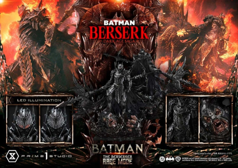 DC Comics Premium Masterline Series Statue 1/4 Batman (Comics) Batman: The Berserker Rage Mode 82 cm [2]