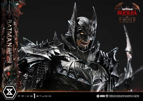 DC Comics Premium Masterline Series Statue 1/4 Batman (Comics) Batman: The Berserker Rage Mode Deluxe Version 93 cm [16]