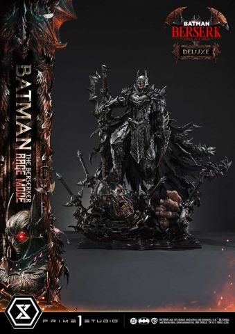 DC Comics Premium Masterline Series Statue 1/4 Batman (Comics) Batman: The Berserker Rage Mode Deluxe Version 93 cm [7]