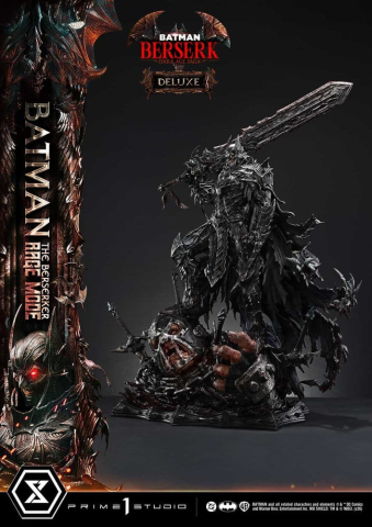 DC Comics Premium Masterline Series Statue 1/4 Batman (Comics) Batman: The Berserker Rage Mode Deluxe Version 93 cm [19]