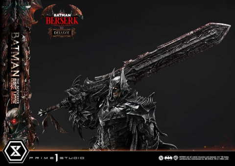 DC Comics Premium Masterline Series Statue 1/4 Batman (Comics) Batman: The Berserker Rage Mode Deluxe Version 93 cm [17]