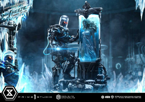 DC Comics Real Elite Masterline Series Statue 1/3 Batman (Comics) Mr. Freeze Heart of Ice (Design by Carlos D'Anda) 82 cm [19]