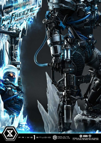 DC Comics Real Elite Masterline Series Statue 1/3 Batman (Comics) Mr. Freeze Heart of Ice (Design by Carlos D'Anda) 82 cm [16]