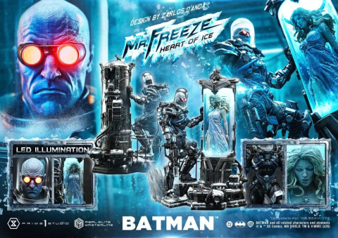 DC Comics Real Elite Masterline Series Statue 1/3 Batman (Comics) Mr. Freeze Heart of Ice (Design by Carlos D'Anda) 82 cm [3]