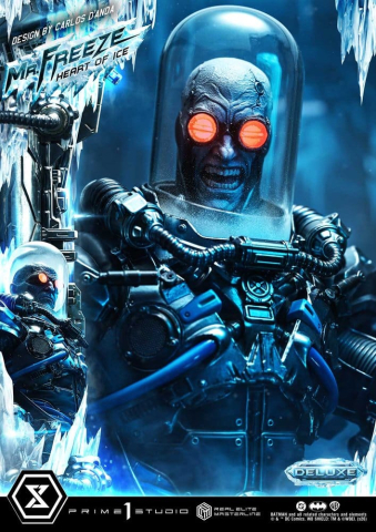 DC Comics Real Elite Masterline Series Statue 1/3 Batman (Comics) Mr. Freeze Heart of Ice (Design by Carlos D'Anda) Deluxe Bonus Version 82 cm [2]