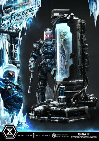 DC Comics Real Elite Masterline Series Statue 1/3 Batman (Comics) Mr. Freeze Heart of Ice (Design by Carlos D'Anda) Deluxe Bonus Version 82 cm [12]