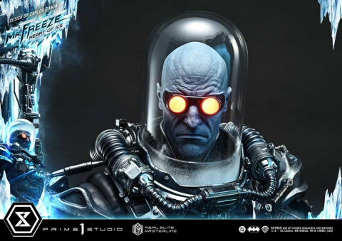 DC Comics Real Elite Masterline Series Statue 1/3 Batman (Comics) Mr. Freeze Heart of Ice (Design by Carlos D'Anda) Deluxe Bonus Version 82 cm [15]