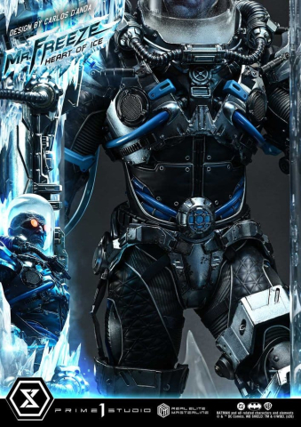 DC Comics Real Elite Masterline Series Statue 1/3 Batman (Comics) Mr. Freeze Heart of Ice (Design by Carlos D'Anda) Deluxe Bonus Version 82 cm [19]